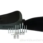 Kit protège-mains BARKBUSTERS BBZ Blizzard/conditions hivernales Multi-Fit tissus noir