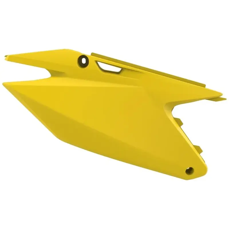 Plaques latérales POLISPORT restyle 2020 jaune Suzuki RM125/250