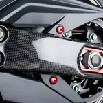 Protection de bras oscillant LIGHTECH carbone brillant Yamaha T-Max 530