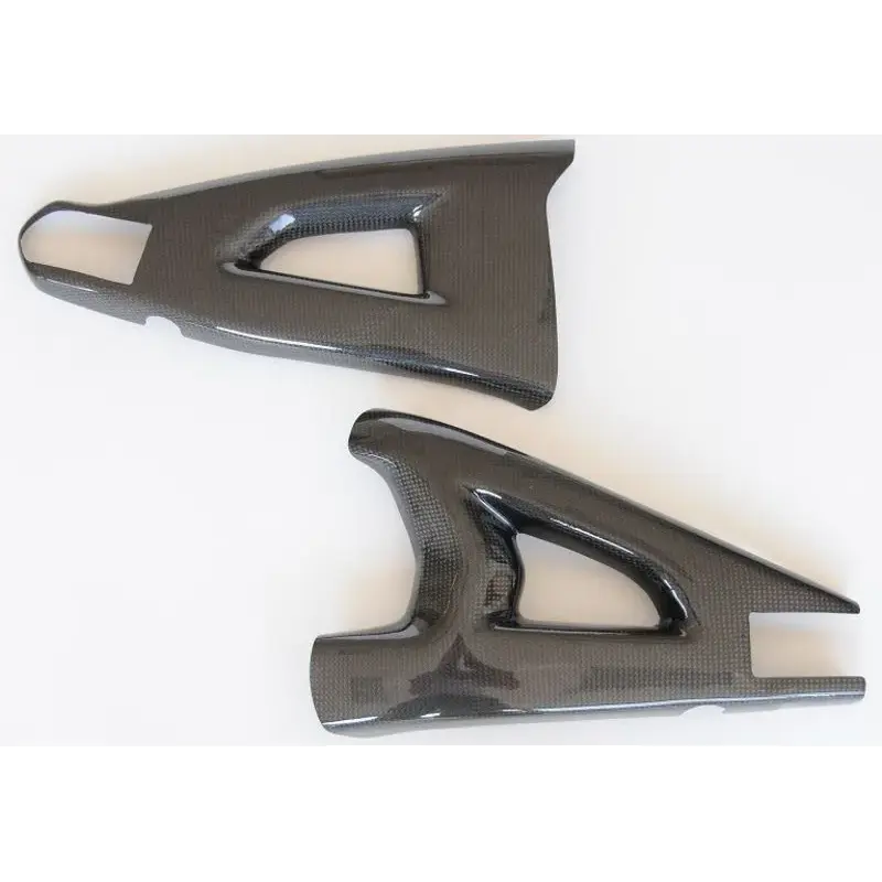Carter de bras oscillant LIGHTECH carbone brillant Kawasaki Zx10R