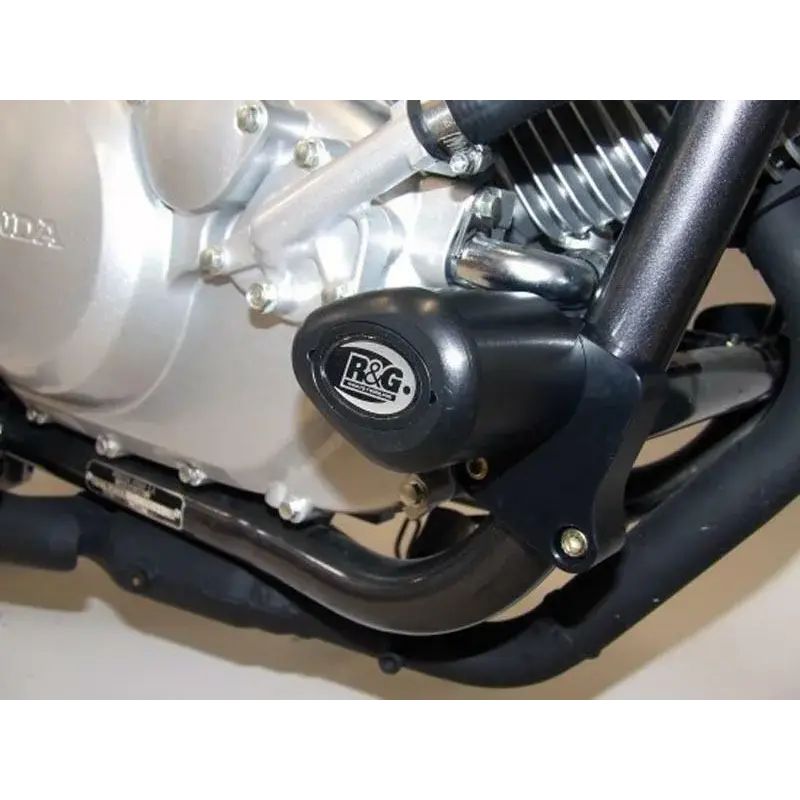 Tampons de protection R&G RACING Aero noir Honda XL125V Varadero