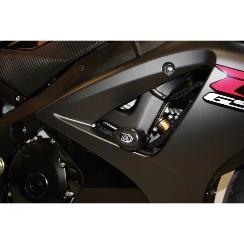 Tampons de protection R&G RACING Aero noir Suzuki GSX-R1000