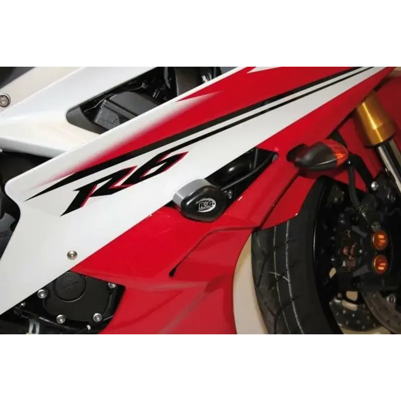 Tampons supérieurs Aéro R&G RACING noir Yamaha