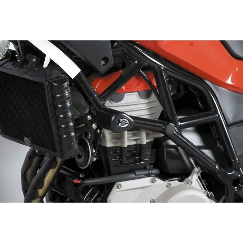 Tampons de protection R&G RACING Aero noir Husqvarna Nuda 900