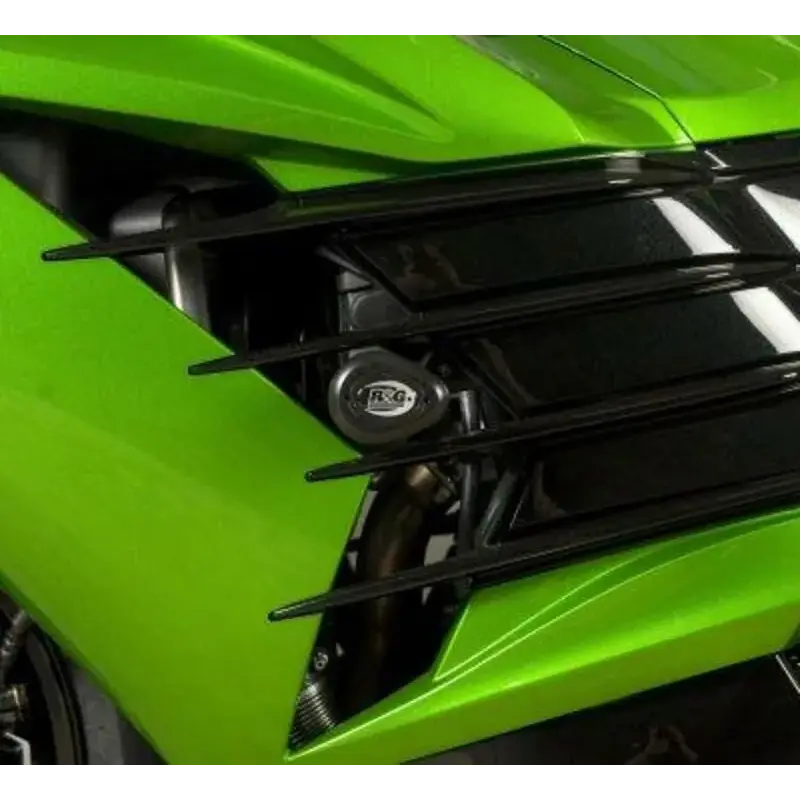 Tampons de protection R&G RACING noir Kawasaki ZZR1400