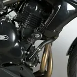 Tampons de protection R&amp;G RACING Aero noir Kawasaki ER-6 N