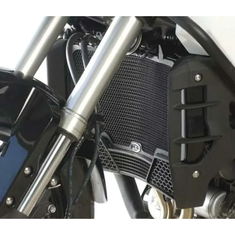 Protection de radiateur R&G RACING noir Honda VFR1200X Crosstourer/Crosstourer 1200