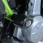 Tampons de protection R&amp;G RACING Aero blanc Kawasaki Z650