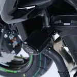 Tampons de protection R&amp;G RACING Aero noir Kawasaki Z900