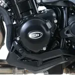 Couvre-carter gauche R&amp;G RACING noir Kawasaki Z900