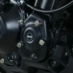 Couvre-carter droit (démarreur) R&amp;G RACING noir Kawasaki Z900