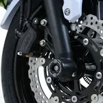 Protection de fourche R&amp;G RACING noir Kawasaki Z650