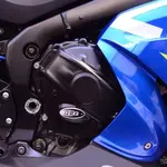 Couvre-carter droit (embrayage) R&amp;G RACING noir Suzuki GSX-R1000