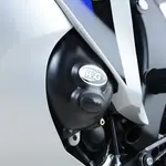 Couvre-carter gauche R&amp;G RACING Race Series noir Yamaha YZF-R6