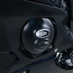 Couvre-carter gauche R&amp;G RACING Race Series noir Yamaha YZF-R6