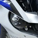 Couvre-carter gauche R&amp;G RACING Race Series noir Yamaha YZF-R6