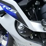 Couvre-carter gauche R&amp;G RACING Race Series noir Yamaha YZF-R6