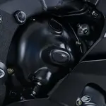 Couvre-carter droit R&amp;G RACING Race Series noir Yamaha YZF-R6