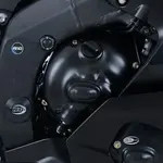 Couvre-carter droit R&amp;G RACING Race Series noir Yamaha YZF-R6