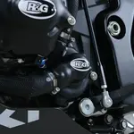 Couvre-carter gauche (pompe à eau) R&amp;G RACING noir GSX-R 1000