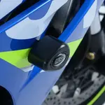 Tampons de protection R&amp;G RACING Aero Race noir Suzuki GSX-R1000