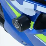 Tampons de protection R&amp;G RACING Aero Race noir Suzuki GSX-R1000