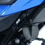 Kit suppression repose-pieds arrière R&amp;G RACING noir Suzuki GSX-R1000