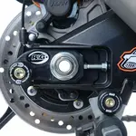 Pions de bras oscillant avec platine R&amp;G RACING noir Suzuki GSX-R1000
