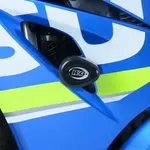 Tampons de protection R&amp;G RACING Aero noir Suzuki GSX-R1000