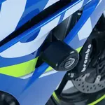 Tampons de protection R&amp;G RACING Aero noir Suzuki GSX-R1000