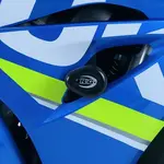 Tampons de protection R&amp;G RACING Aero noir Suzuki GSX-R1000