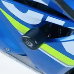 Tampons de protection R&amp;G RACING Aero noir Suzuki GSX-R1000