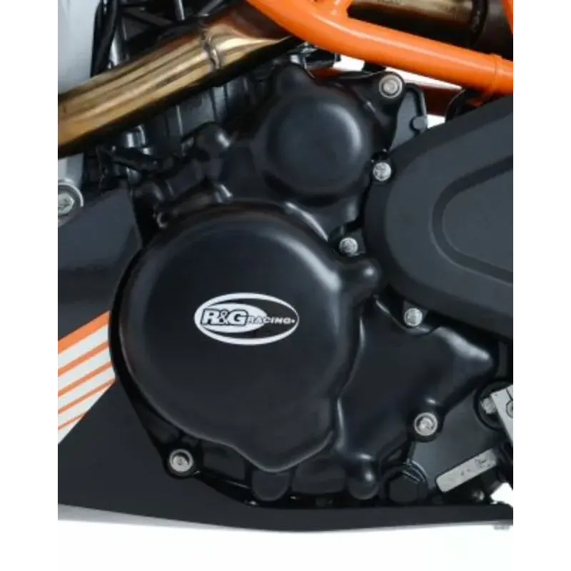 Couvre carter R&G RACING gauche noir KTM 390 Duke
