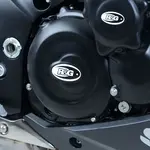 Couvre-carter droit (embrayage) R&amp;G RACING noir Suzuki GSX1000S