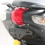 Support de plaque R&amp;G RACING noir Aprilia SR50