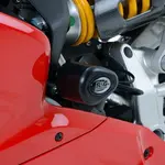 Tampons de protection R&amp;G RACING Aero noir Ducati