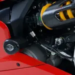 Tampons de protection R&amp;G RACING Aero noir Ducati