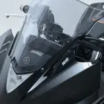 Cache-orifice rétroviseur R&amp;G Racing noir Yamaha YZF-R3