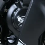 Couvre carter R&amp;G RACING Race Series droit (embrayage) noir Kawasaki ZX10R