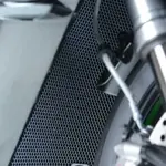 Protection de radiateur R&amp;G Racing noir Kawasaki H2