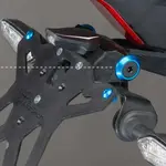 Kit vis pour support de plaque LIGHTECH or universel