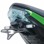 Support de plaque R&amp;G RACING noir Kawasaki Z125