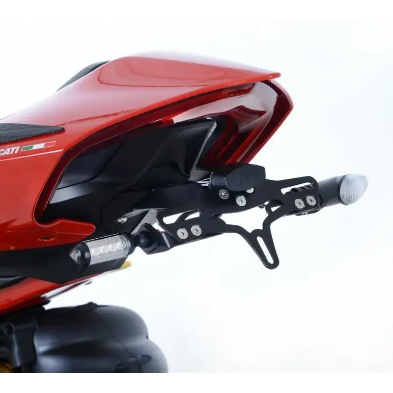 Support de plaque R&G RACING noir Ducati Panigale V4