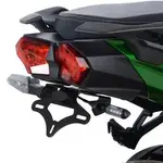 Support de plaque R&amp;G RACING noir Kawasaki H2 SX