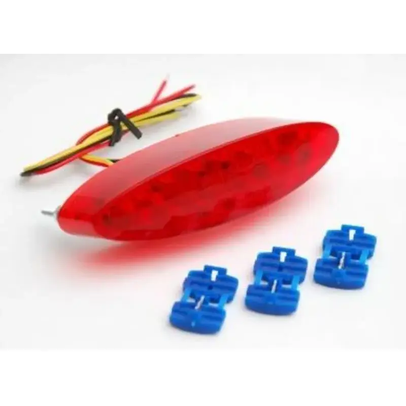 Eclairage de plaque LED R&G RACING rouge