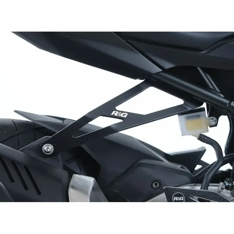 Patte de fixation de silencieux R&G RACING Akrapovic noir BMW S1000R