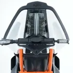 Support de plaque R&amp;G RACING noir KTM