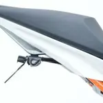 Support de plaque R&amp;G RACING noir KTM