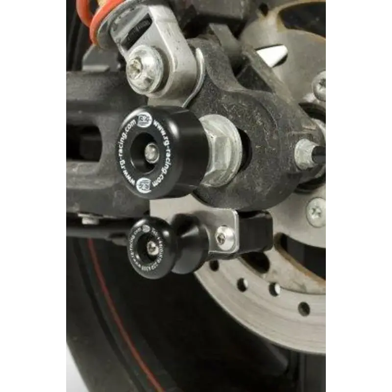 Pions de bras oscillant R&G RACING noir Harley Davidson XR1200