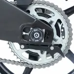 Protection de bras oscillant R&amp;G RACING noir Yamaha YZF-R6/R1M